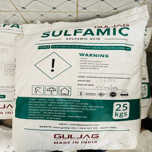 Sulphamic Acid - Application: For Industrial Use Only