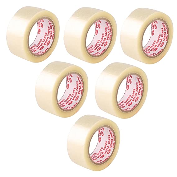Waterproof Plain Bopp Tape - Color: Transparent