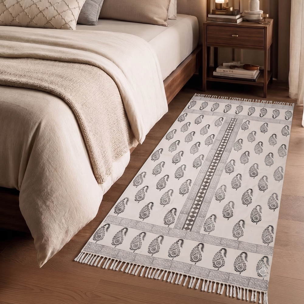 Cotton  Block Printed Rugs