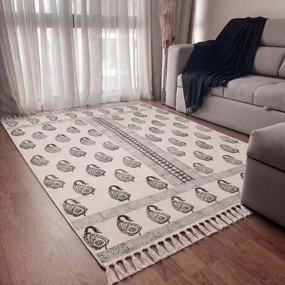 Cotton  Block Printed Rugs