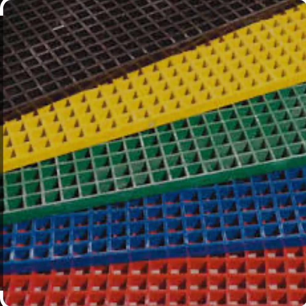 Frp Colored Grating - Color: Multicolor