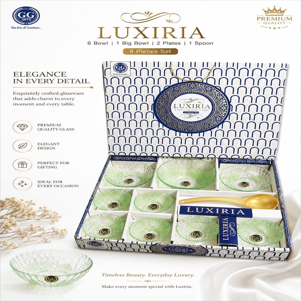 Luxiria Bowl Set - Capacity: 2 Milliliter (Ml)