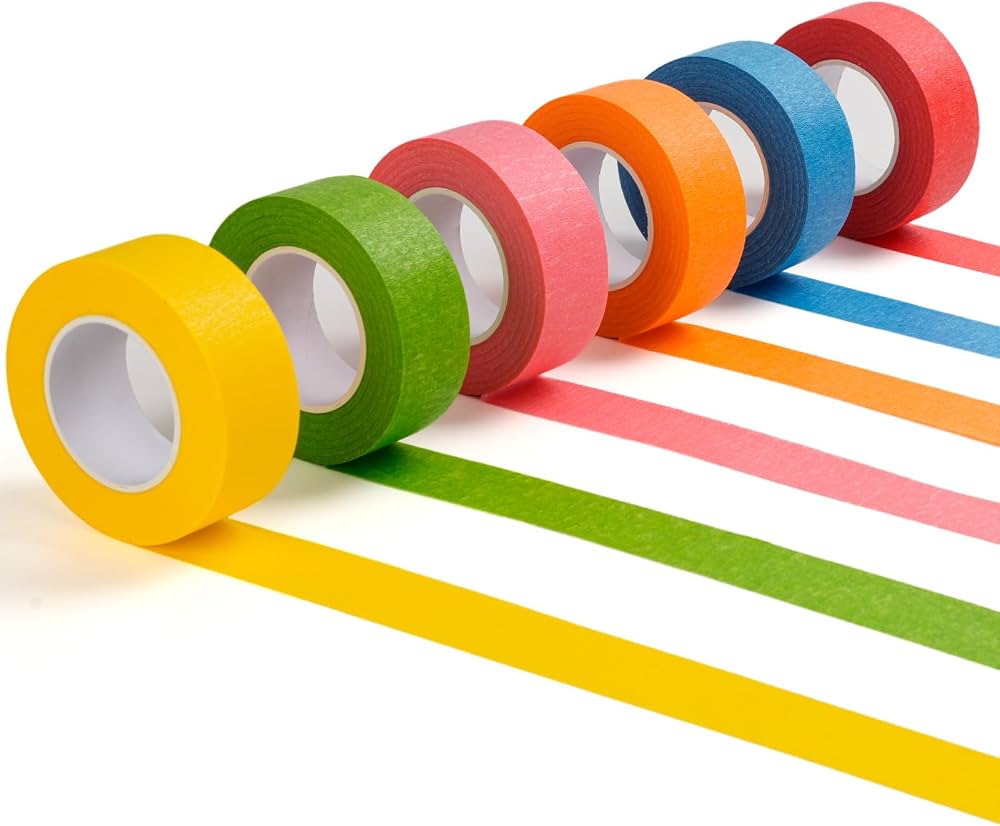 Multicolor Bopp Plastic Tape