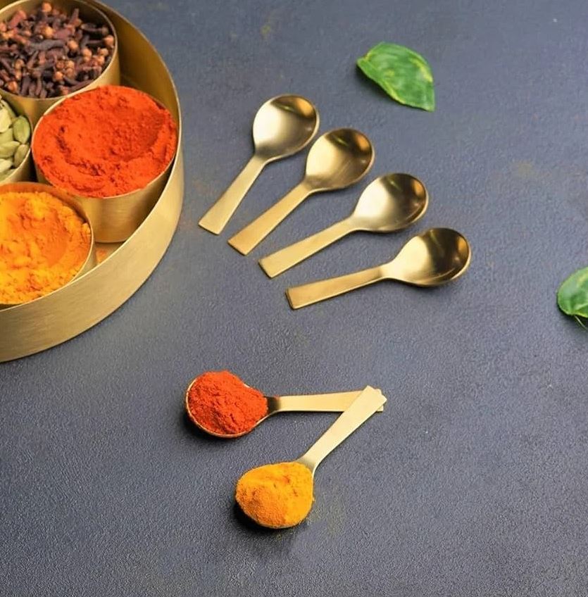 Masala Spoon - Capacity: 0.1 Kg