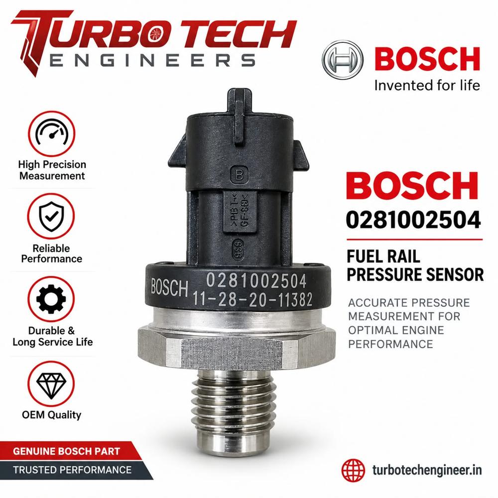 Bosch Fuel Rail Pressure Sensor - Dimension (L*W*H): 5 Meter (M)