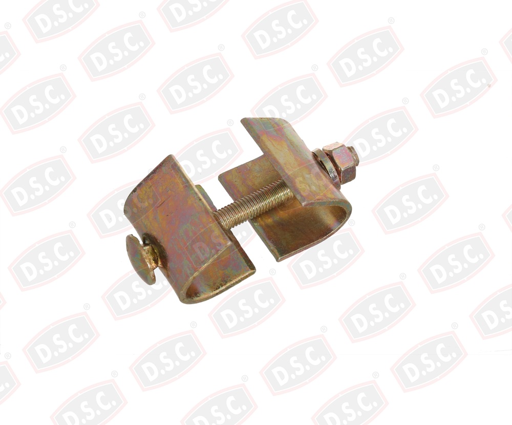 Universal Clamp - Forged Steel, 48.3 Mm Od, Galvanized | High Tensile, Flexible Secure Connection, Reusable