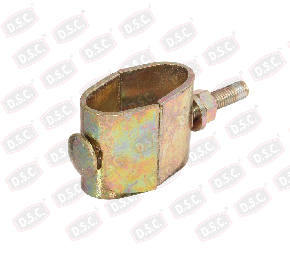 Universal Clamp - Forged Steel, 48.3 Mm Od, Galvanized | High Tensile, Flexible Secure Connection, Reusable
