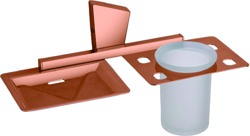Nexa Soap With Tumbler Rosegold PVD