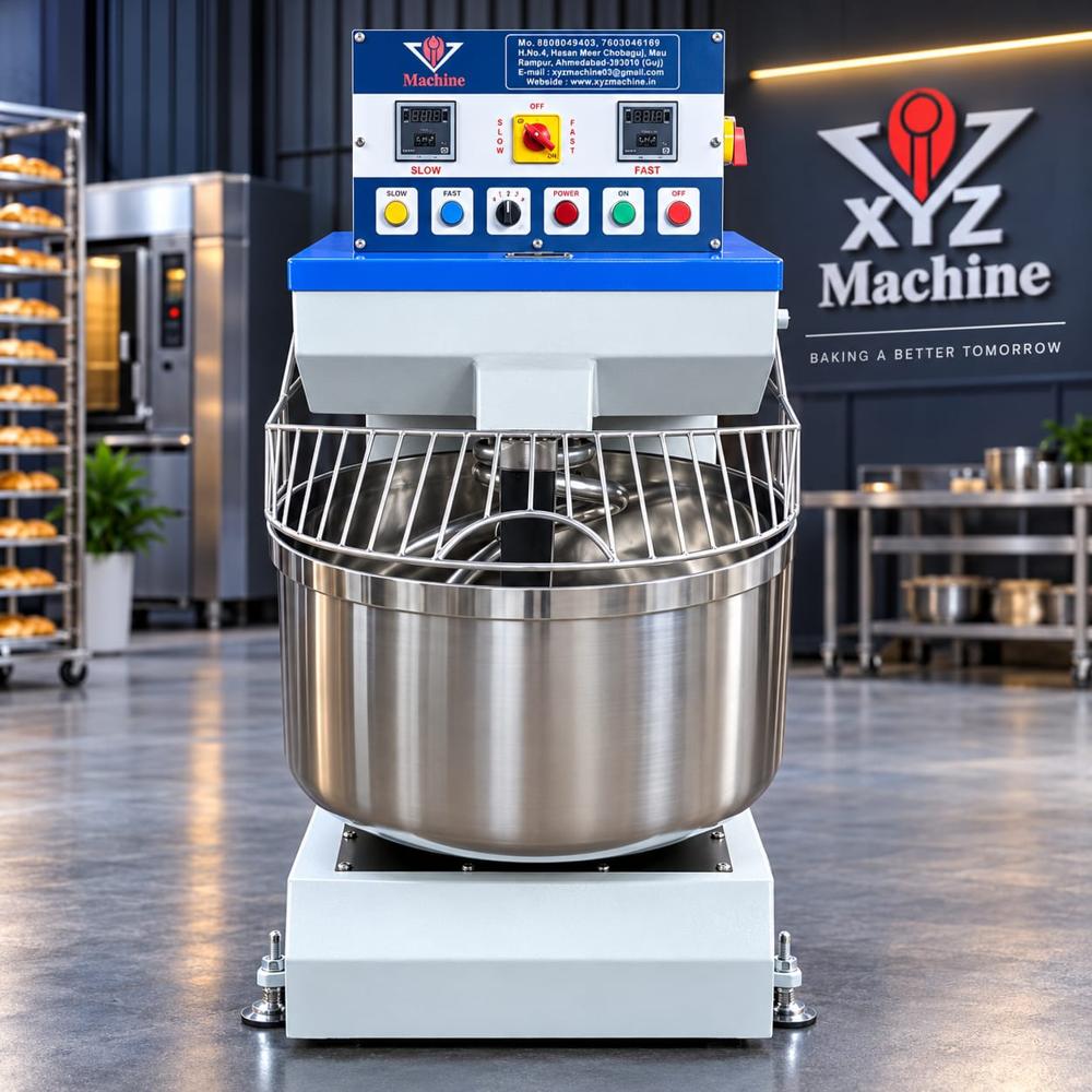 SS Spiral Mixer Machine
