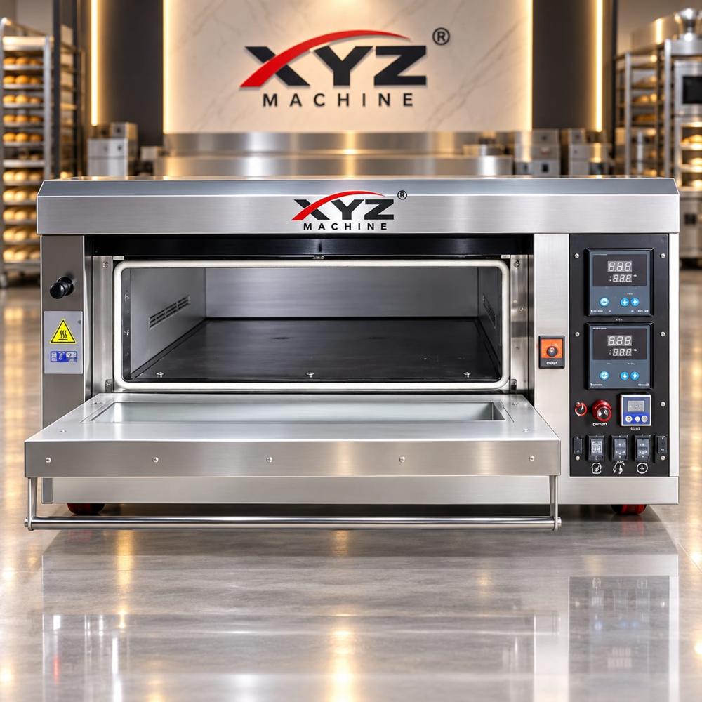 1 Deck 2 Tray Gas Baking Oven