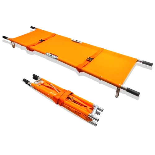 Two Fold Stretcher - Dimension (L*w*h): Approx. 210 Cm X 53 Cm X 13 Cm (Unfolded)