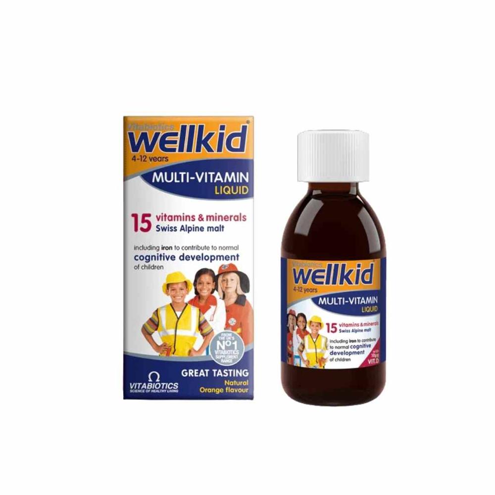 Wellkid Vitabiotics Multivitamin Liquid 150ml