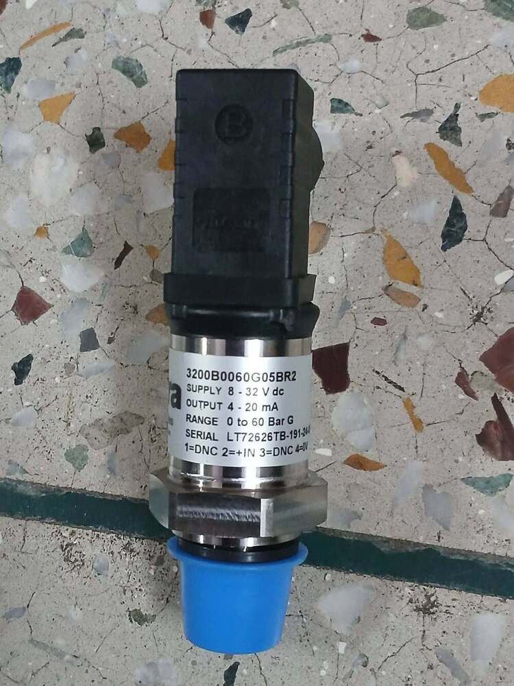 SETRA Pressure Transmitter Part No 3200B0060G05BR2 Range 0 TO 60 Bar