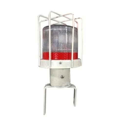 Barricade Solar Blinker - Red/grey Color | Road Safety Features, Durable Design, Energy Efficient