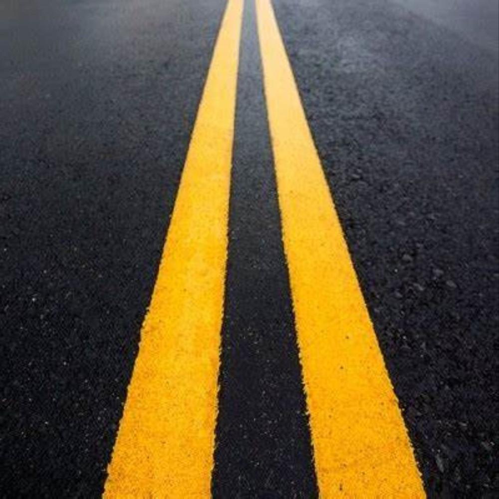 Thermoplastic Road Marking Paint - Acrylic Material, Roller Application, Yellow Color | High Abrasion & Weather Resistance For Safety