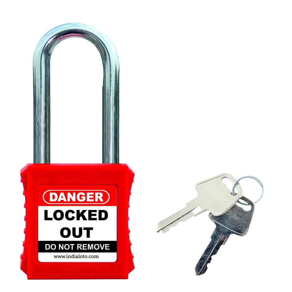 Safety Lockout Padlock - Material: Metal