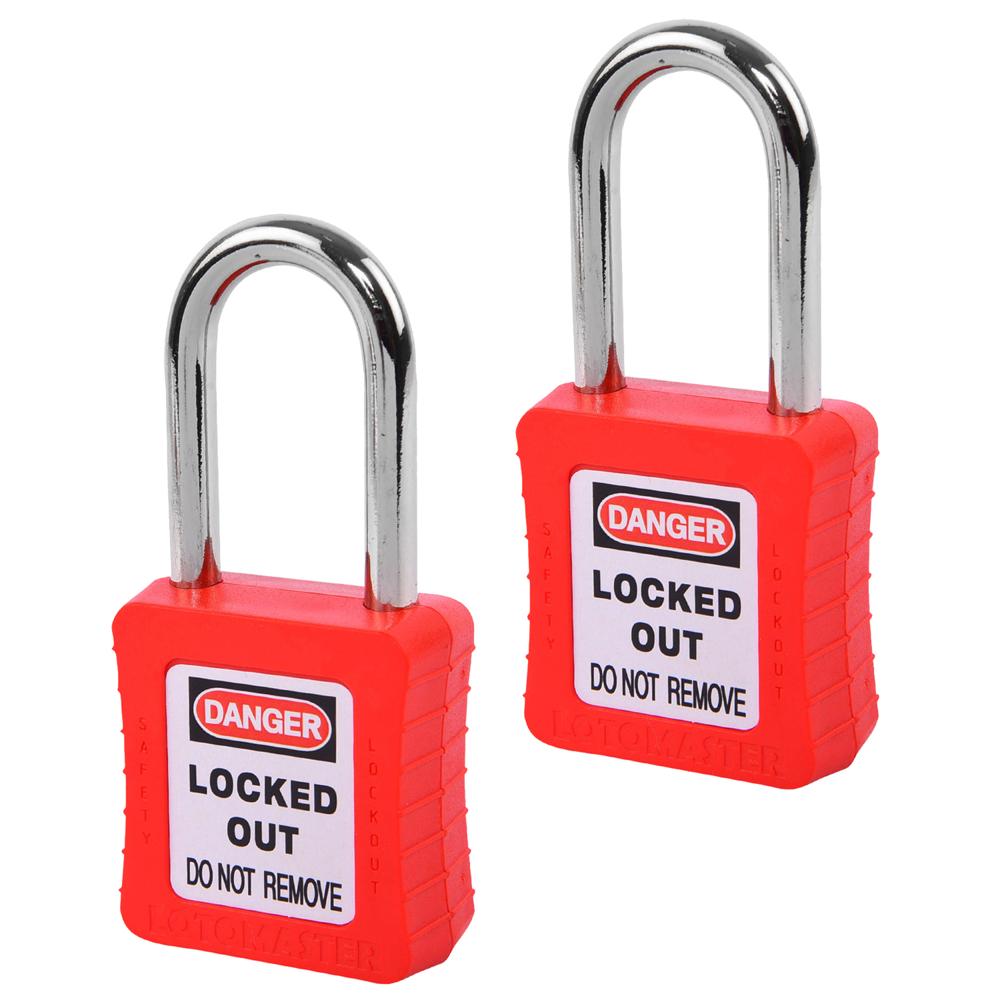 Safety Lockout Padlock - Material: Metal