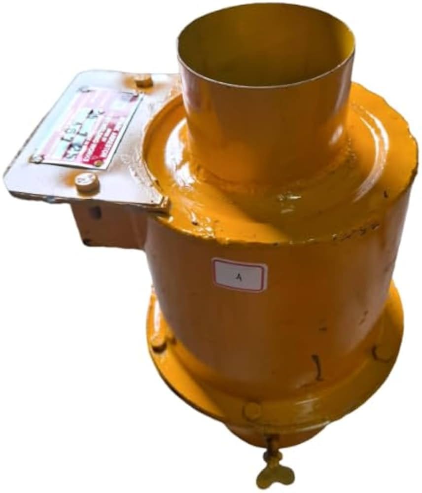 Metal Spark Arrestor - Metal Design, Yellow Color | Safety Usage, Warranty Included