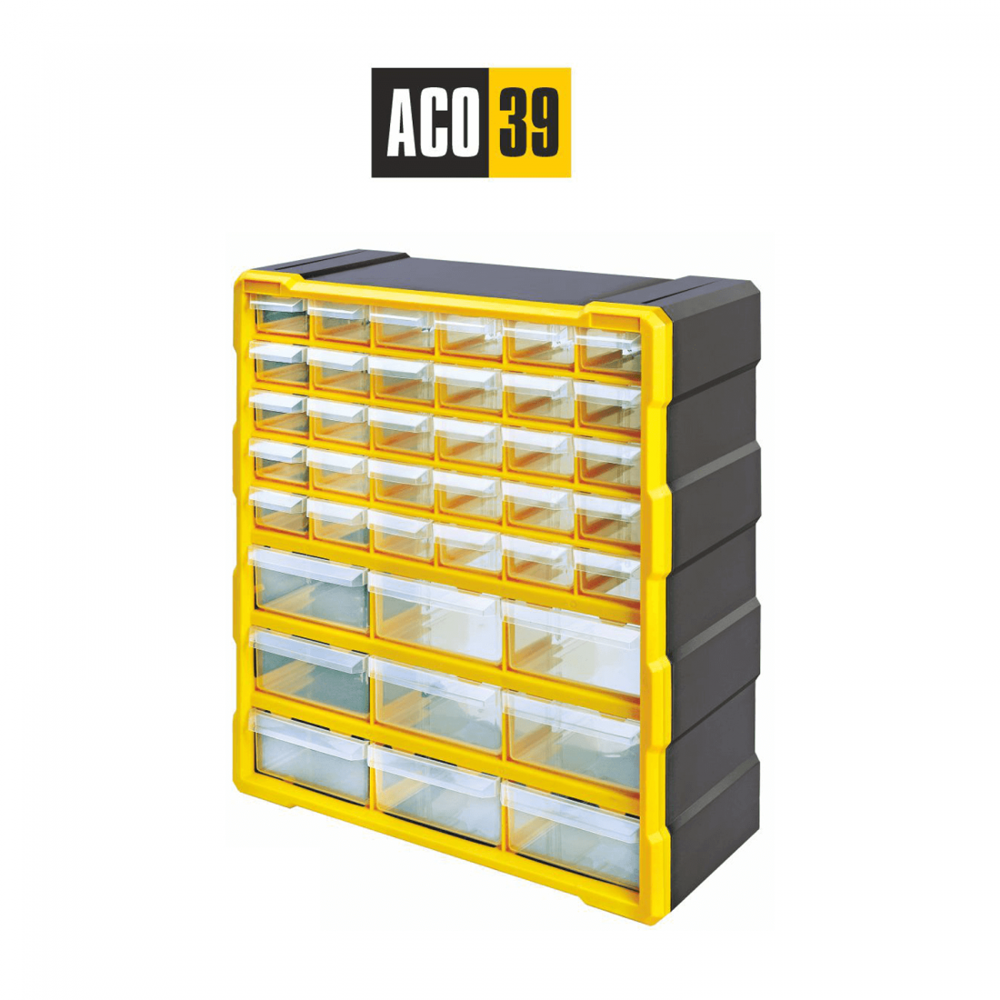 Alkon Component Organiser - Aco39 - Color: Black/Yellow Body