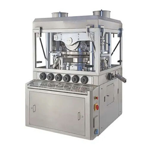High Speed Machines Press Iv - Stainless Steel, 10 Hp/7.5 Kw Motor, Automatic Control | Silver Finish, Ideal For Industrial-scale Production