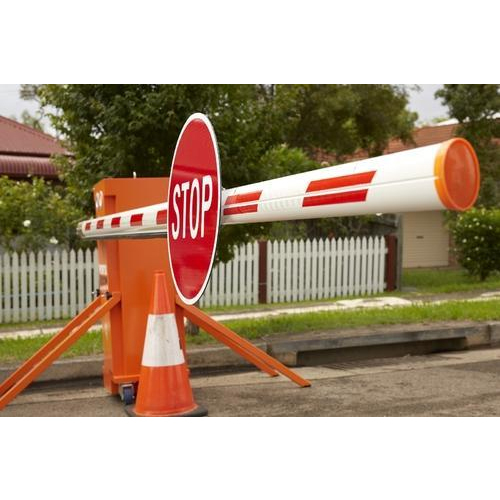 Portable Boom Barrier - Aluminium Or Powder-coated Steel, 3-6m Adjustable Boom | Portable, Ip54 Weather Resistant, Manual/remote Control, Wheels, Safety Override