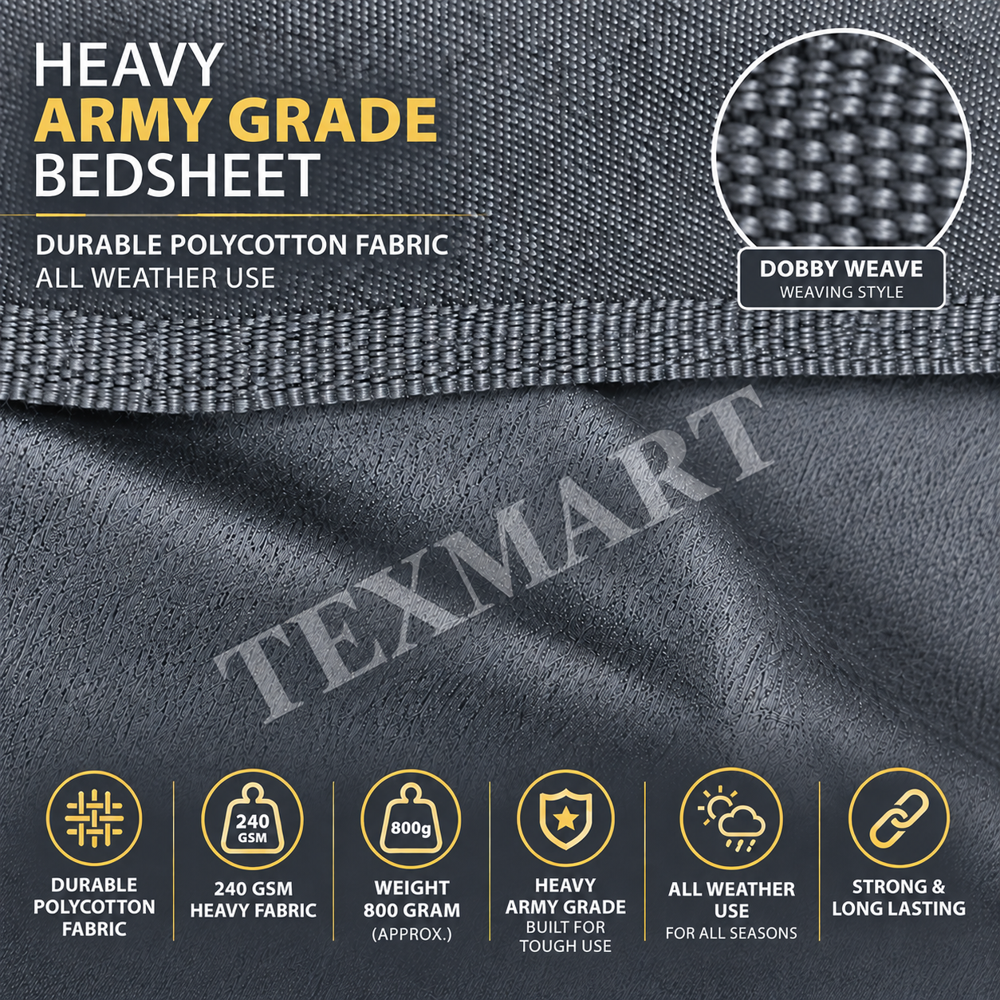 Customized Army Regimental Bedsheet