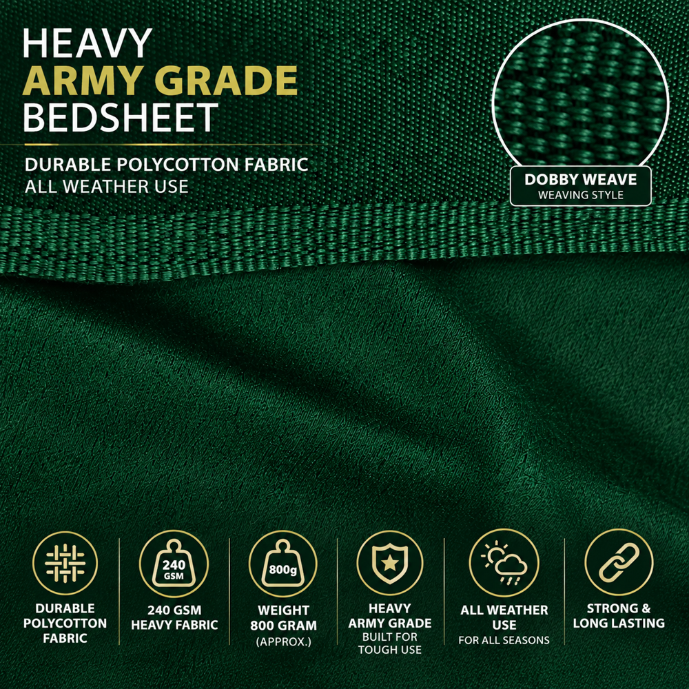 Customized Army Regimental Bedsheet