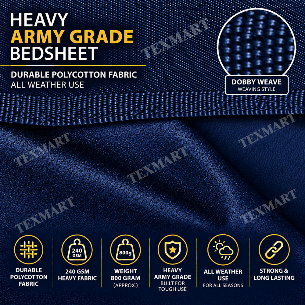 Customized Army Regimental Bedsheet