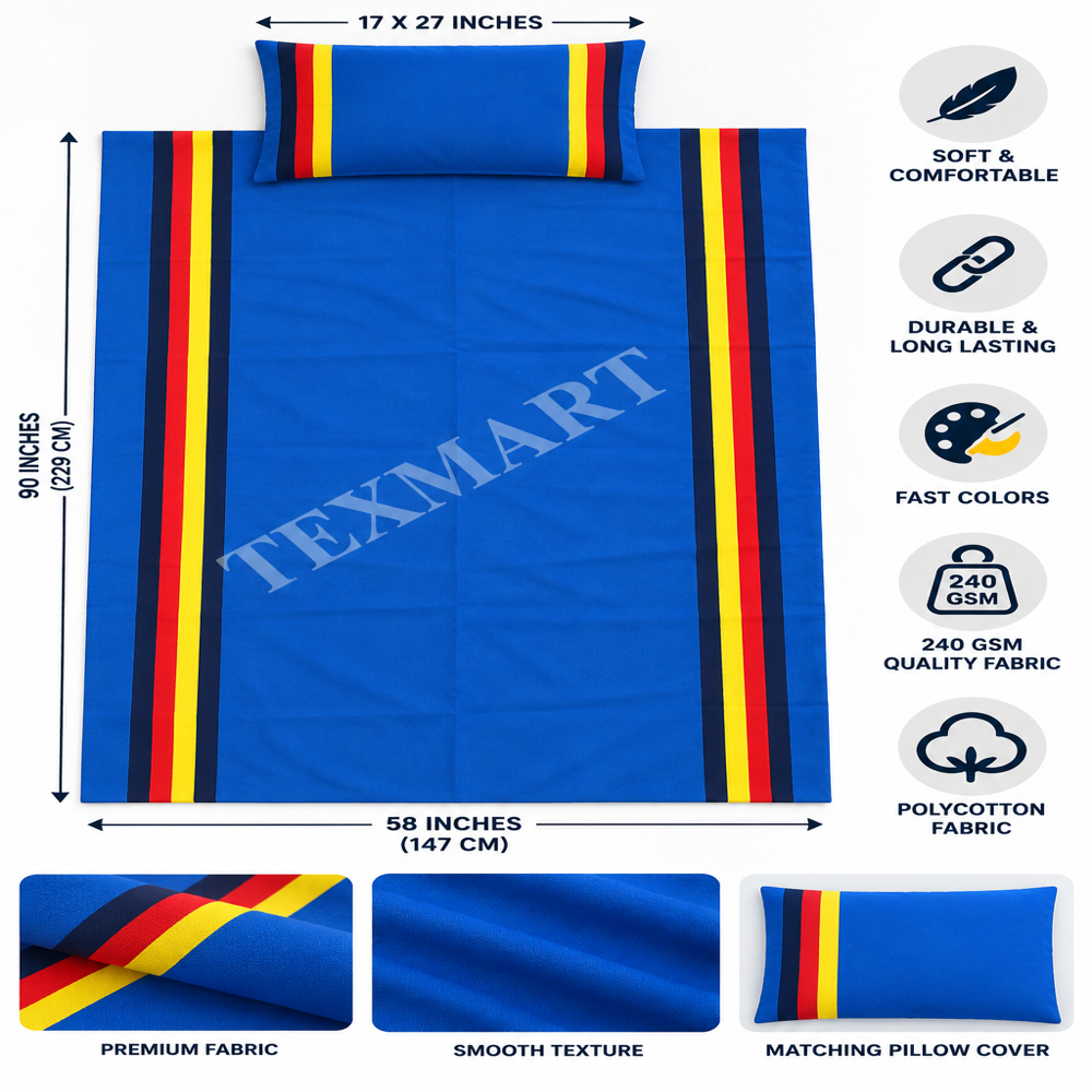 Customized Army Regimental Bedsheet