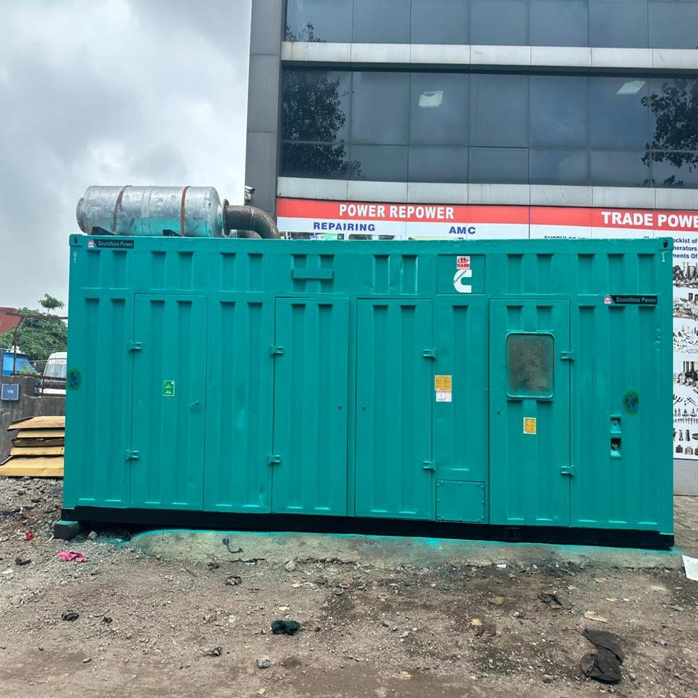 Used 1250Kva Cummins Kta50-G3  Dg  Gen Set - Dimensions: 5800X5600X5400 Millimeter (Mm)