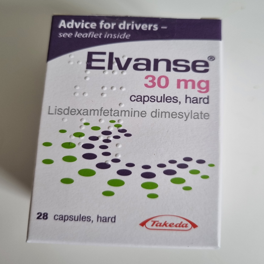 Elvanse 30mg Tablets