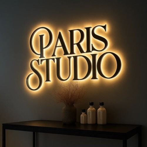 Metal 3D LED Letter