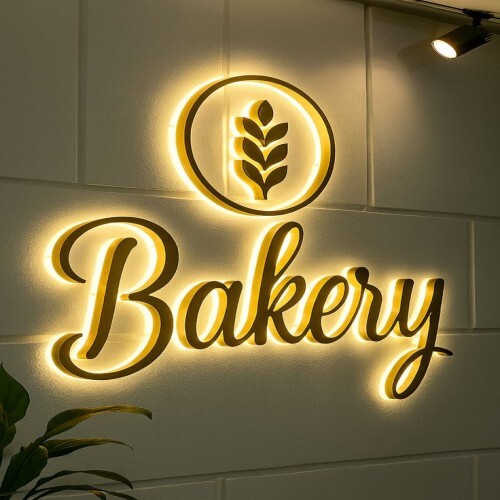 Metal 3D LED Letter
