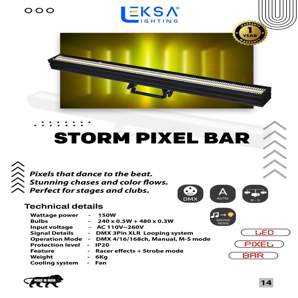 Storm Pixel Bar