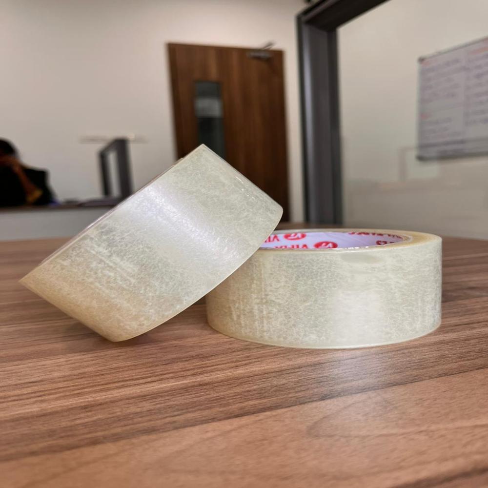 Transparent White Bopp Tapes - Color: Transaparent