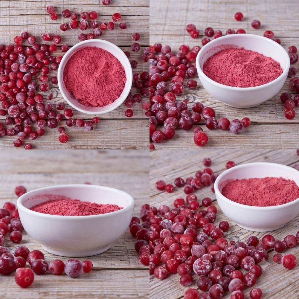 Cranberry Powder - Color: Pinkish Red