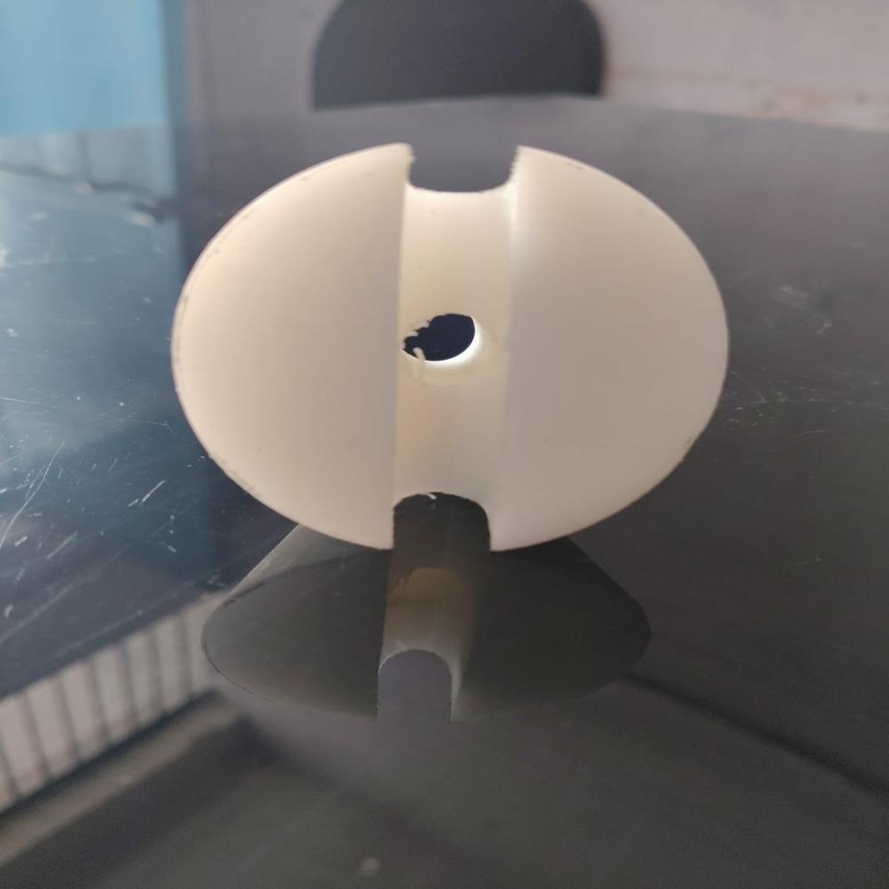 White Infusion Connector