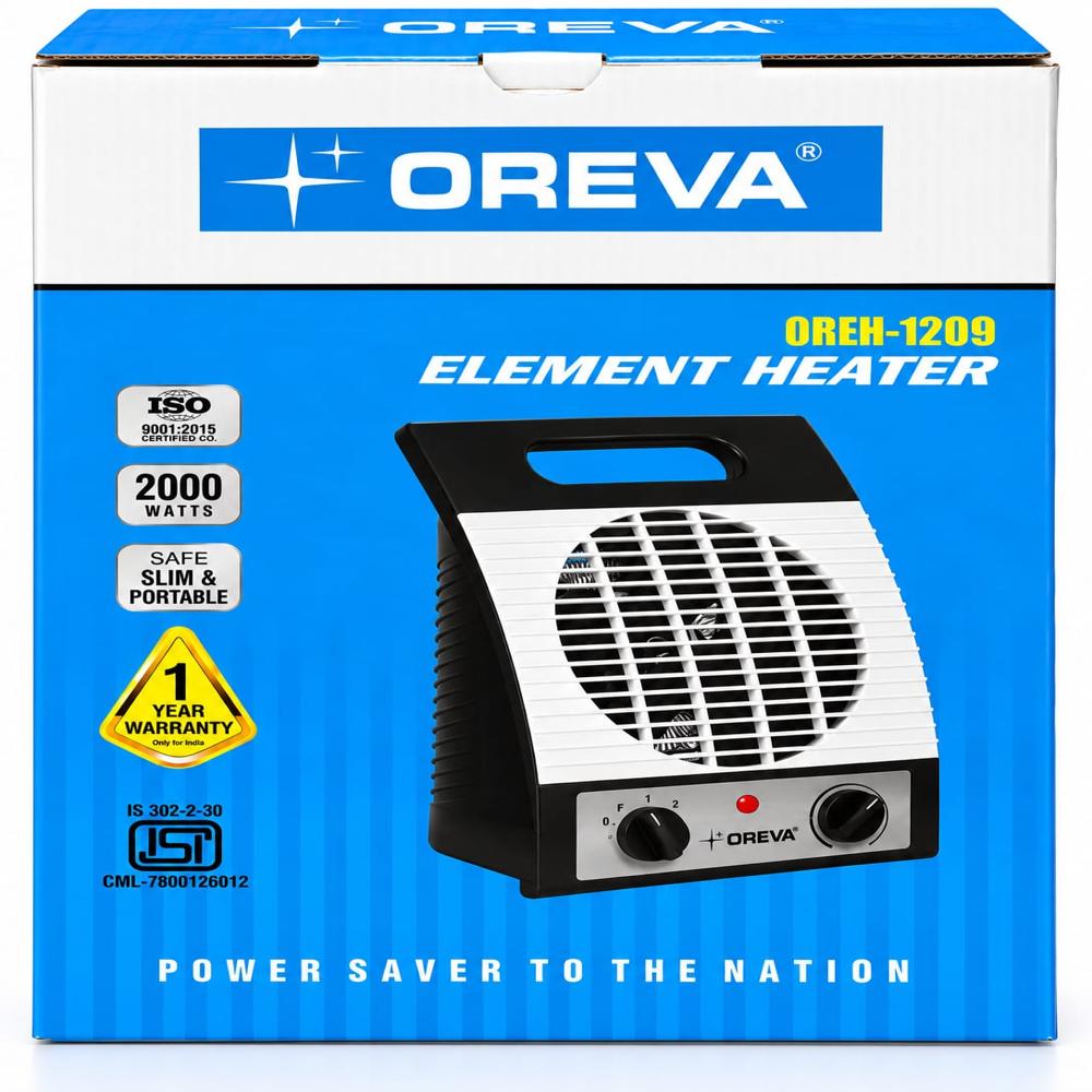 OREVA OREH-1209 Room Heater