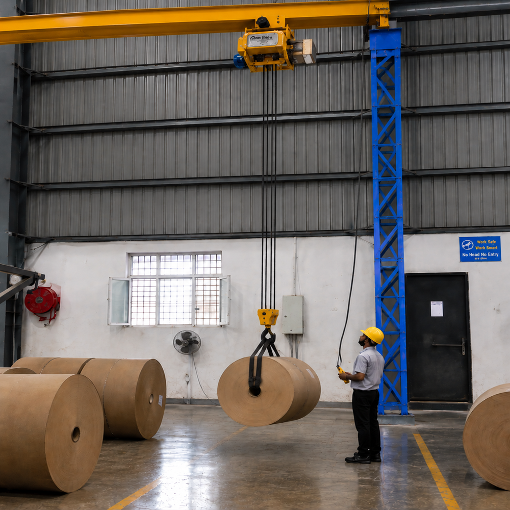 Three Phase Electric Wire Rope Hoist