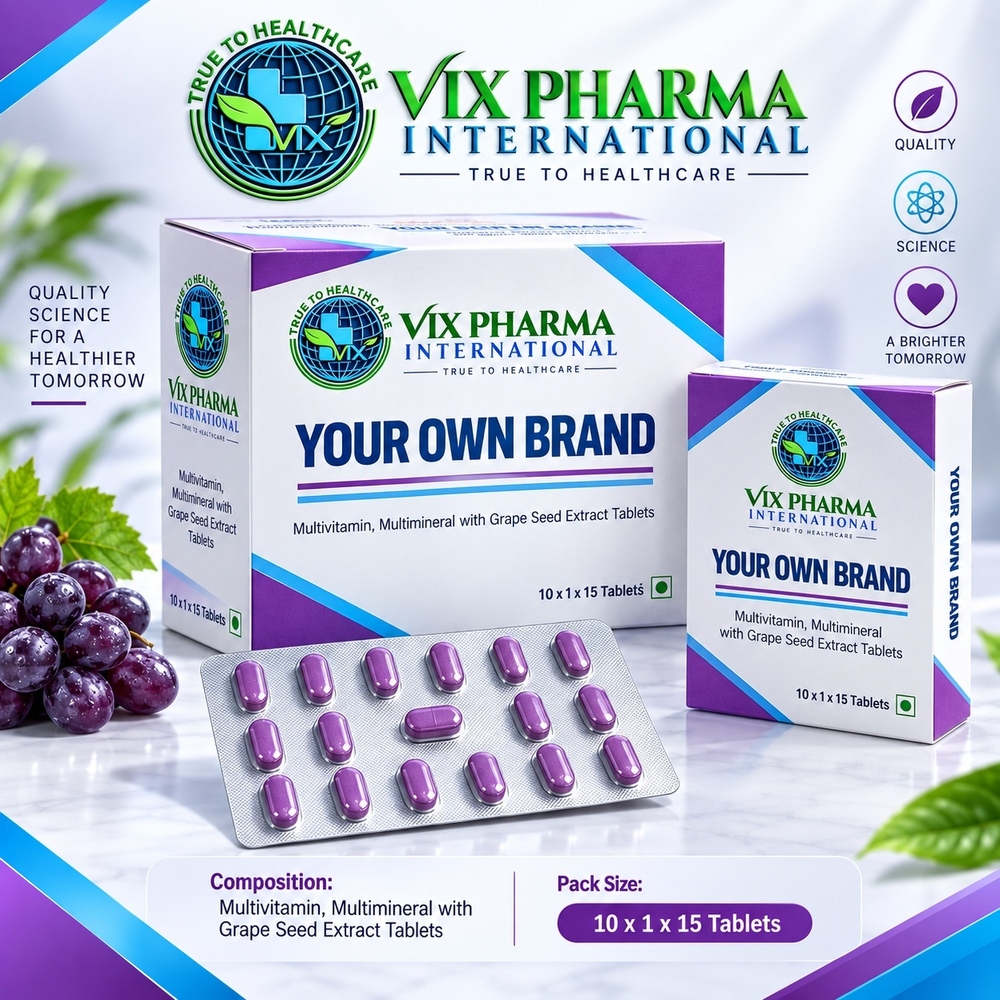Multivitamin Multimineral With Grape Seed Extract Tablets