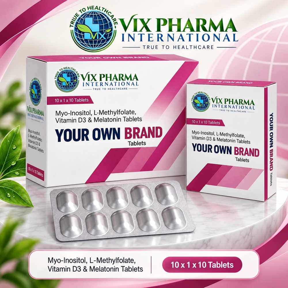 Myo Inositol L Methylfolate Vitamin D3 And Melatonin Tablets