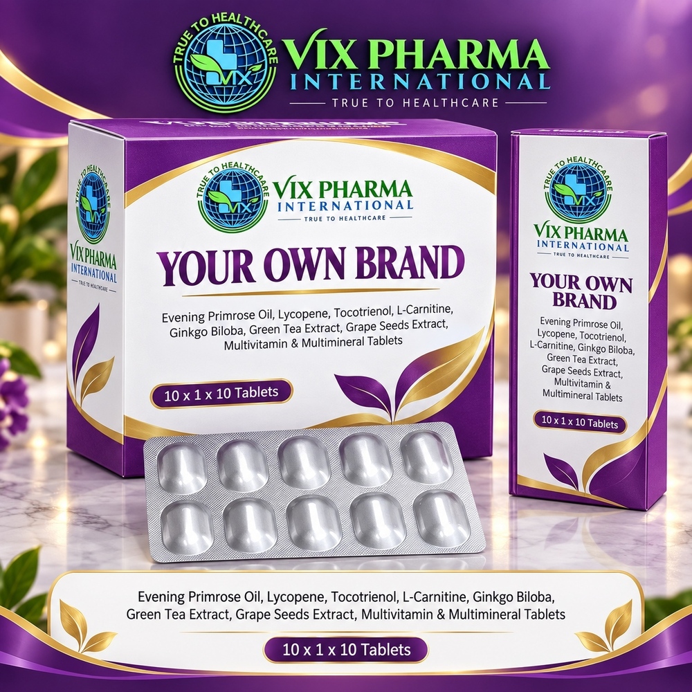 Evening Primrose Oil Lycopene Tocotrienol L Carnitine Ginkgo Multivitamin Tablets