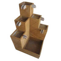 Multi Tiered Brown Stone Step Water Fountain