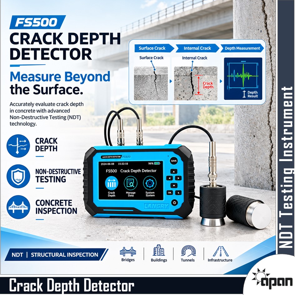 Crack Depth Detector - Application: Building Inspection