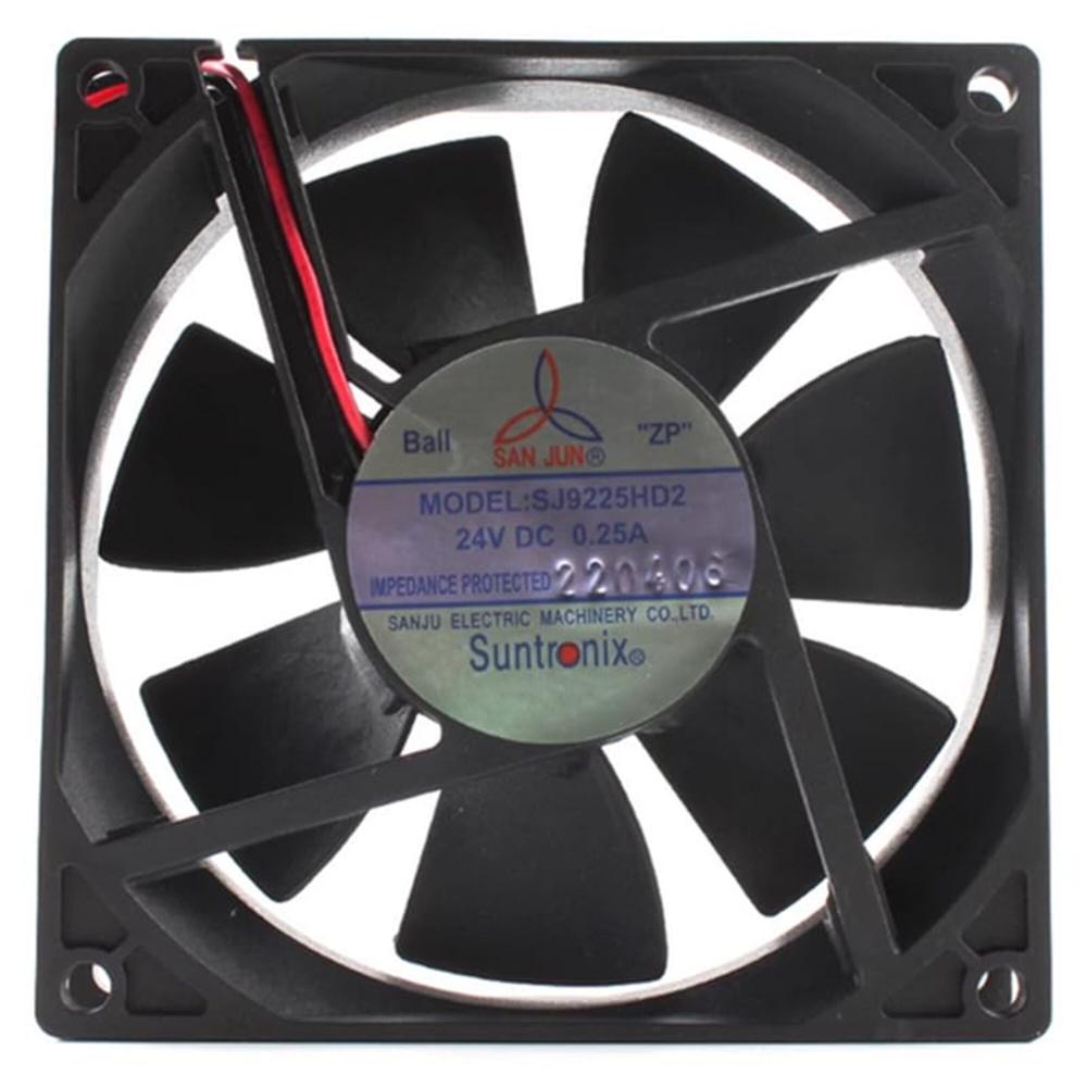 SUNTRONIX SJ9225HD2 24V DC 0.25A 9225mm Ball Bearing Industrial Axial Cooling Fan
