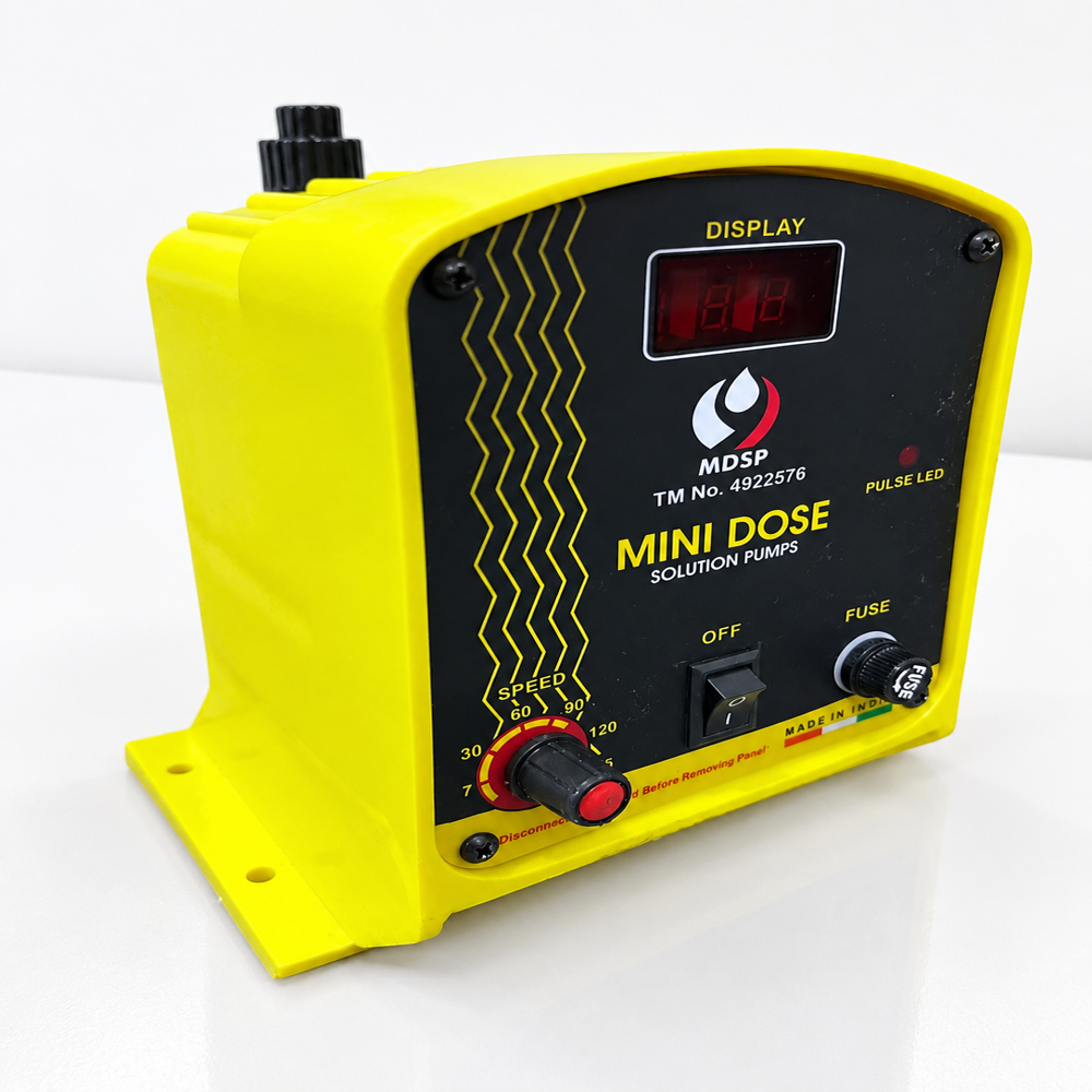 Electronic Dosing Pump - Color: Yellow
