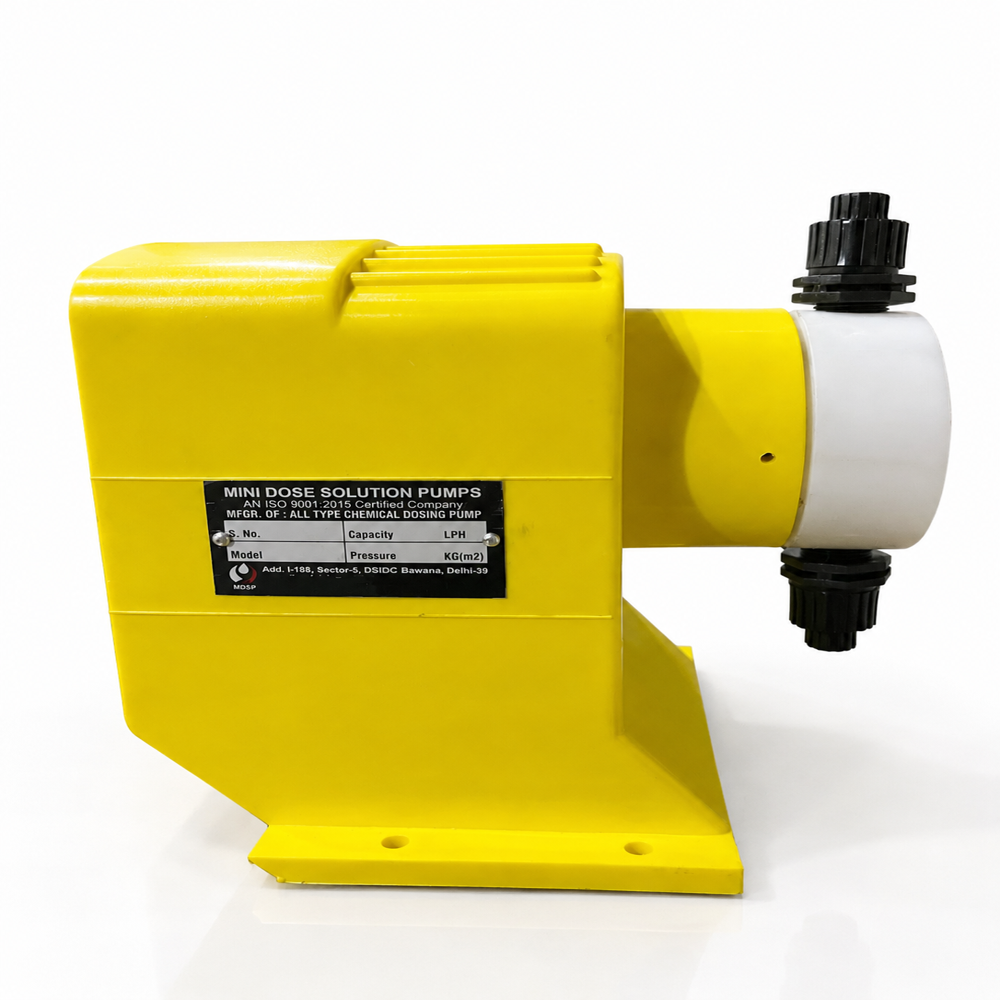 Electronic Dosing Pump - Color: Yellow