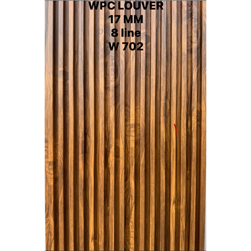 W702 17 MM 8 Line WPC Louver