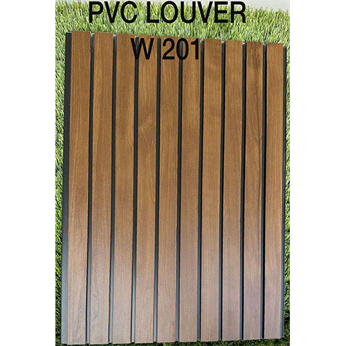 W201 Film Laminated PVC Louver