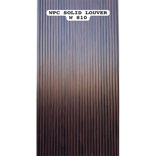 W-810 WPC Solid Louver